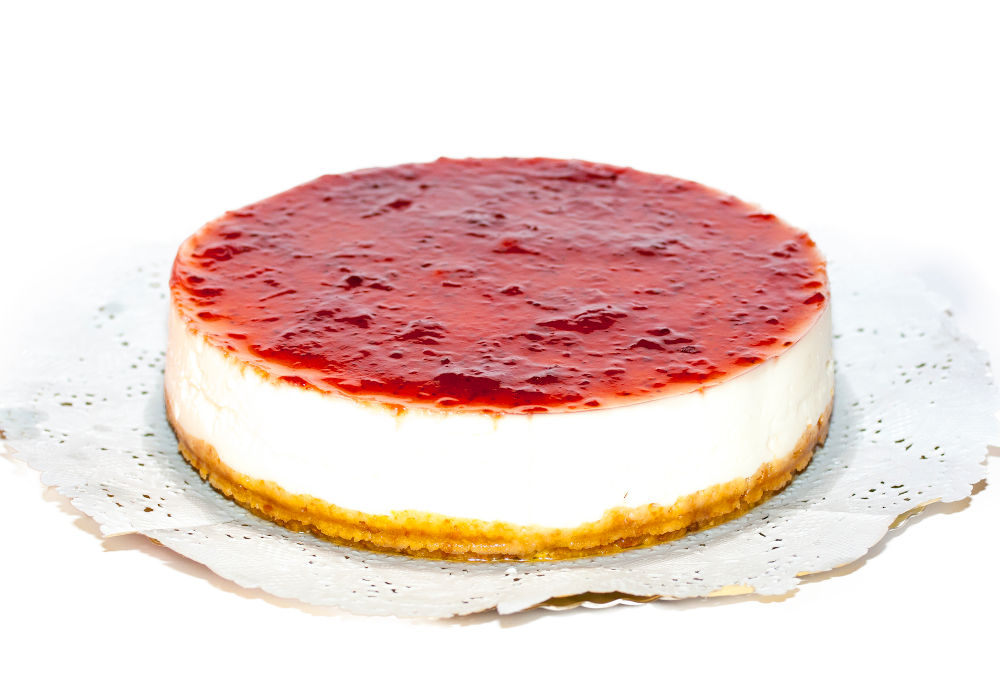 cheesecake framboises