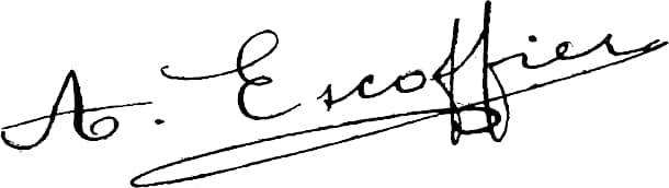 signature escoffier