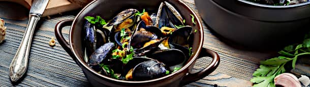 les moules a la mariniere