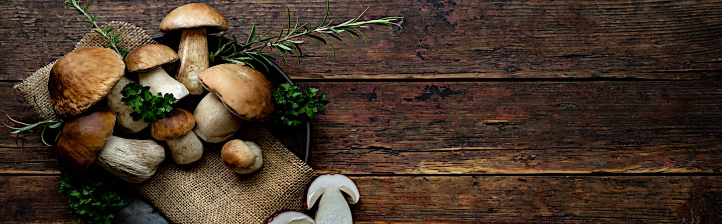 la tarte tatin aux cèpes